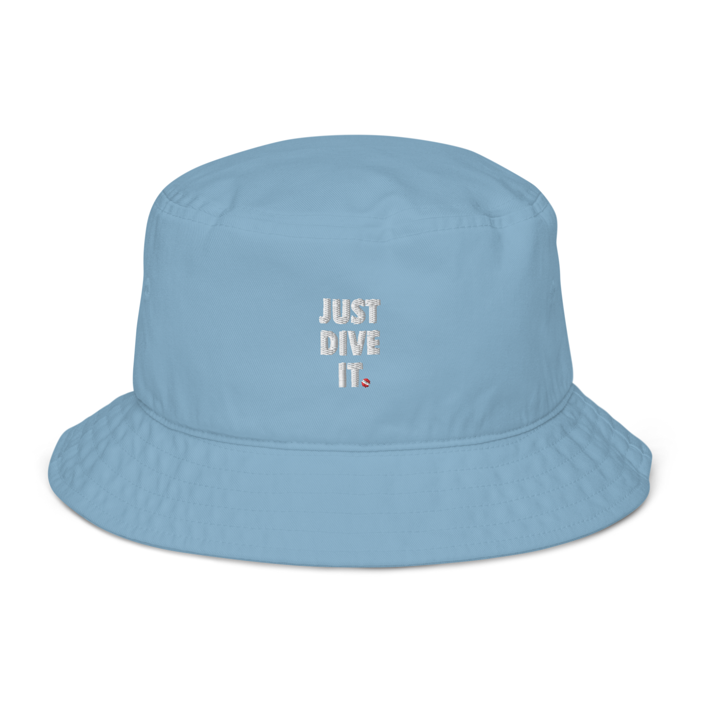 Just Dive It (vertical) - Organic bucket hat