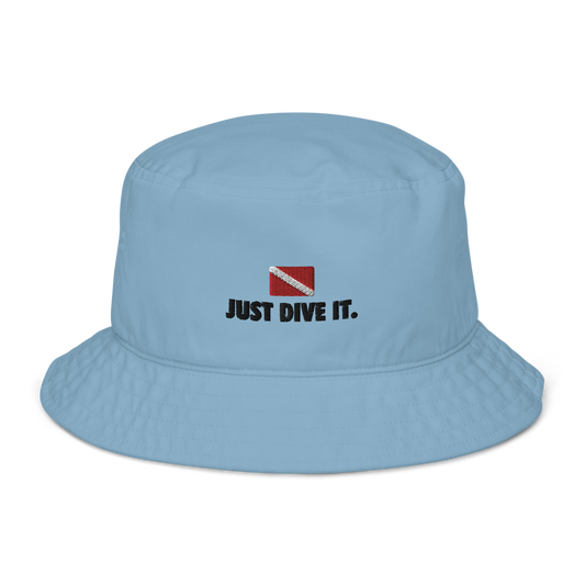 Just Dive It (horitzonal) - Organic bucket hat