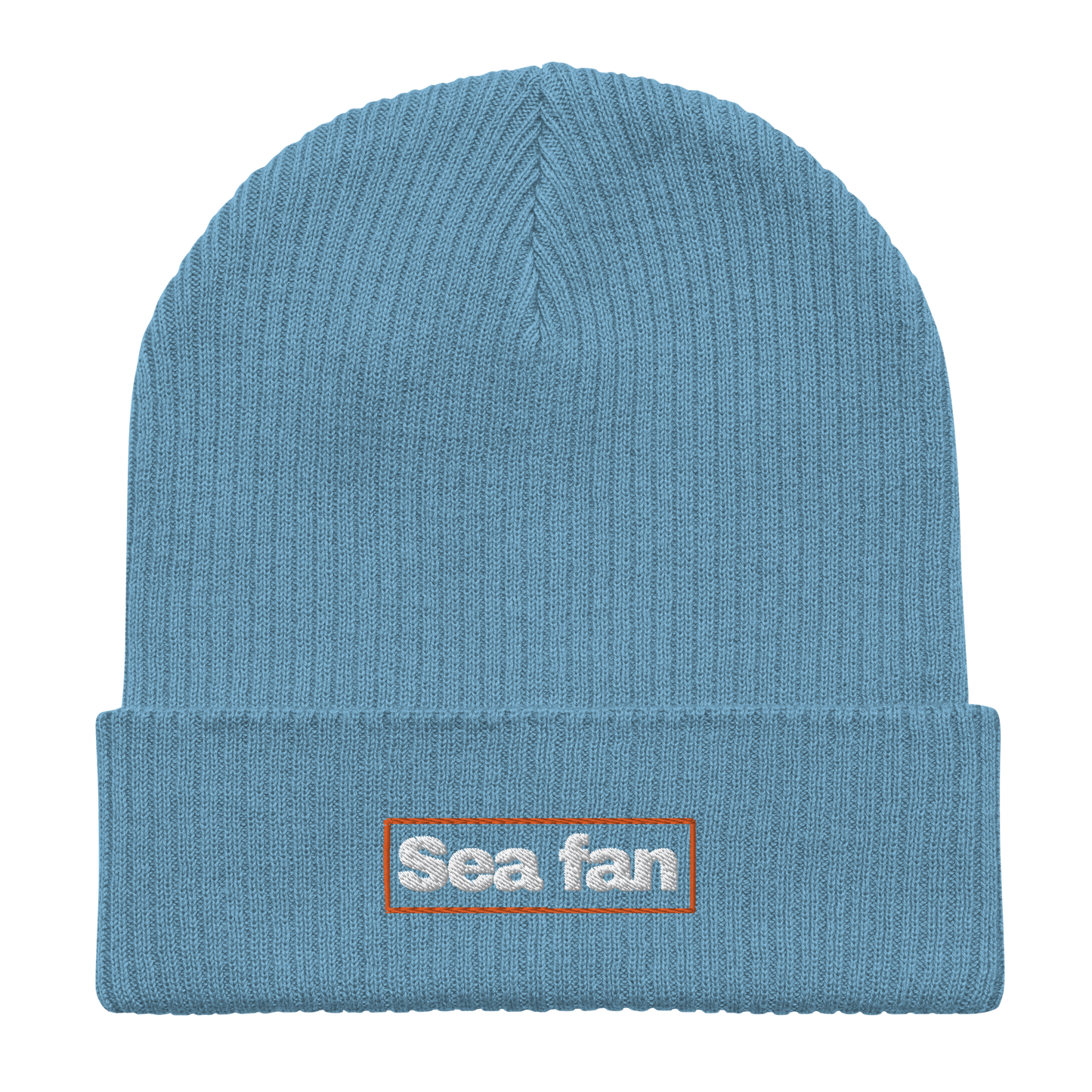 Sea Fan Classic - Organic ribbed beanie