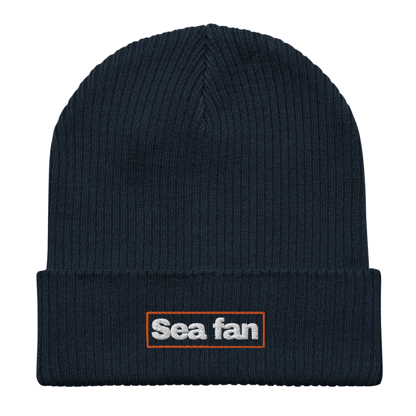 Sea Fan Classic - Organic ribbed beanie