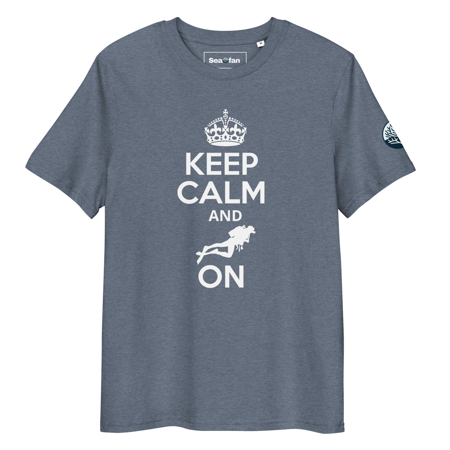 Keep Calm & Dive On - Unisex Scuba Diving T-Shirt