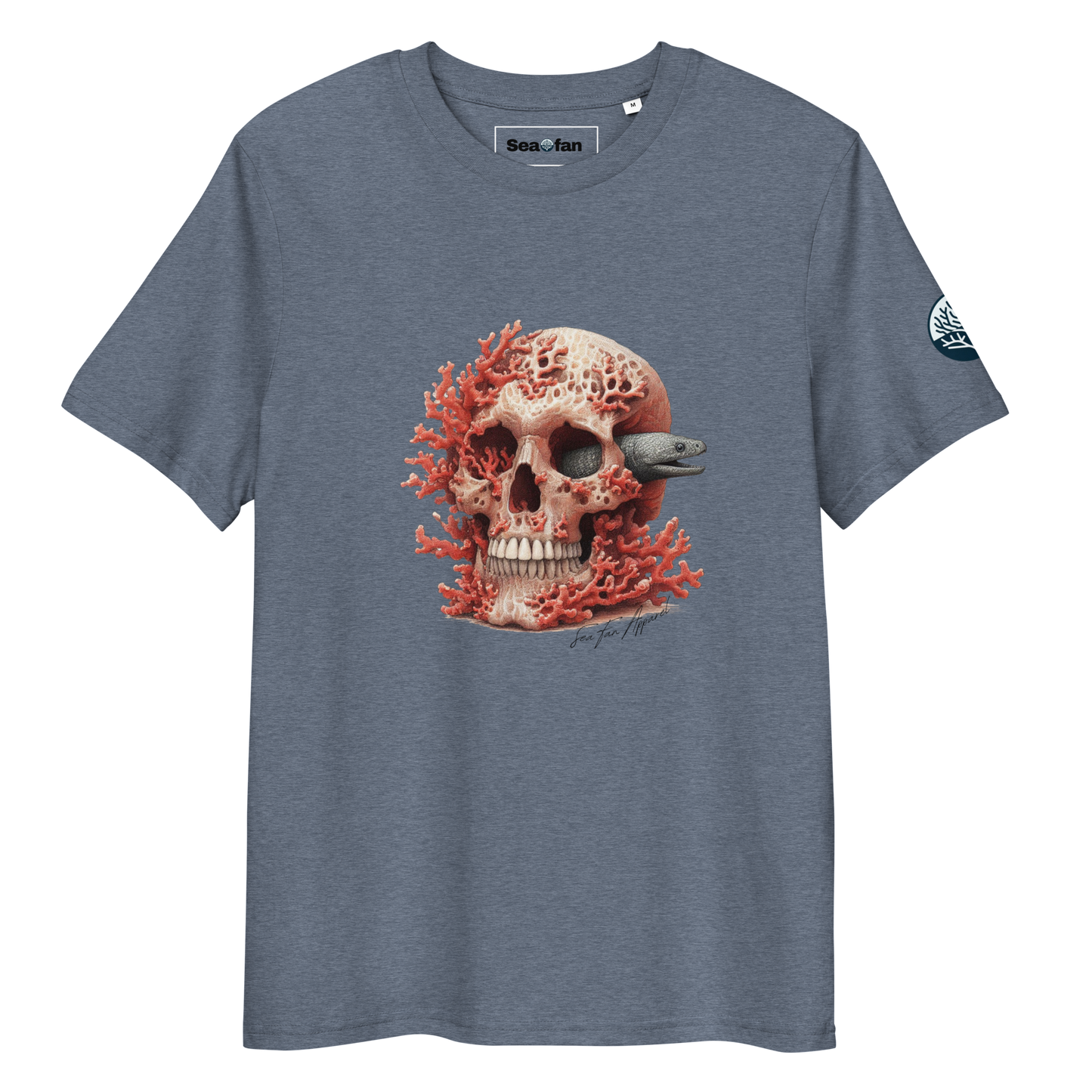 Coral Skull - Unisex Scuba Diving T-Shirt