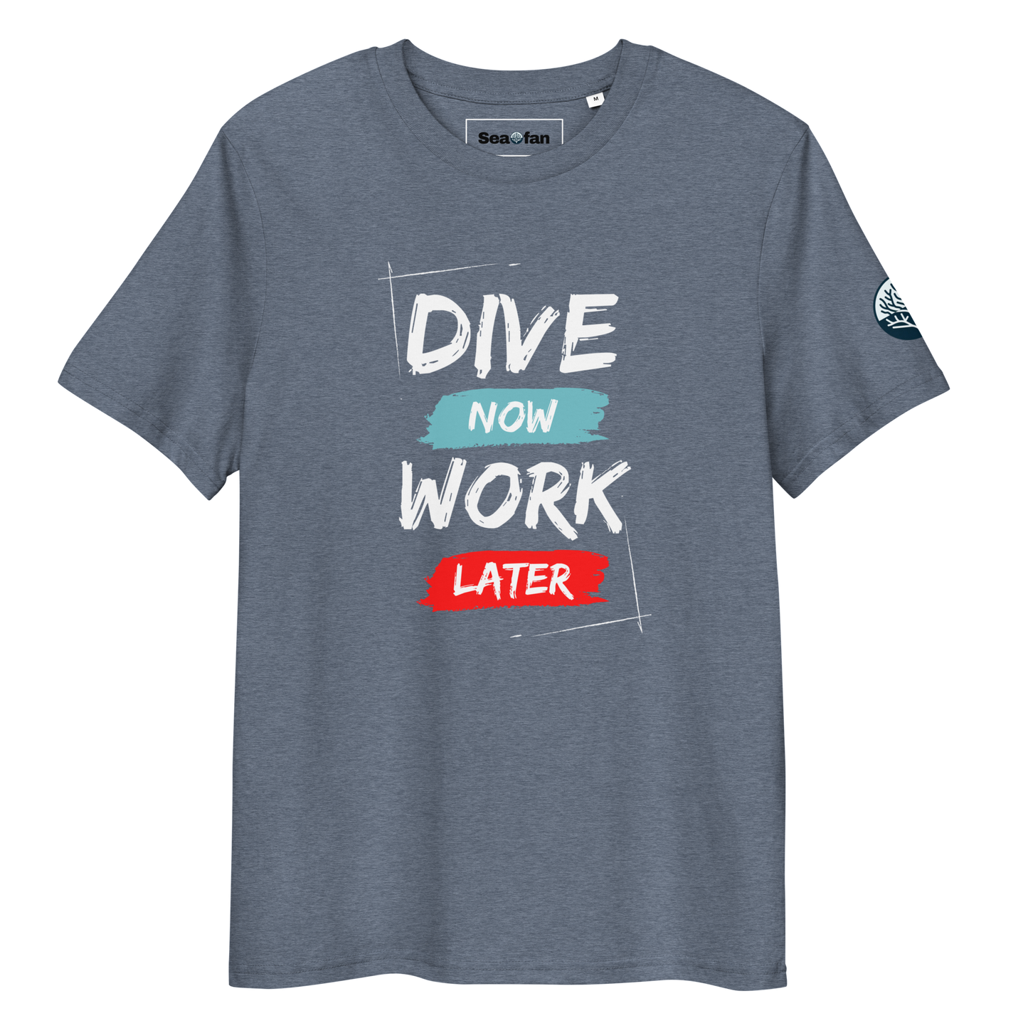 Dive Now, Work Later - Unisex Scuba Diving T-Shirt