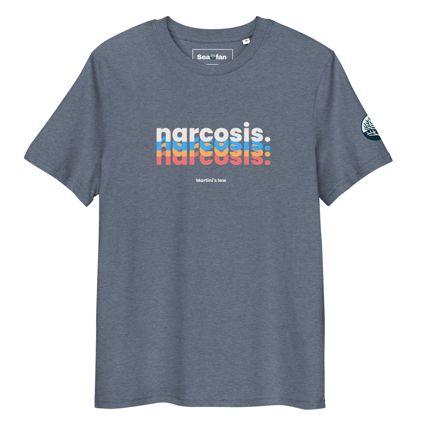 Narcosis Martini's Law - Unisex Scuba Diving T-Shirt