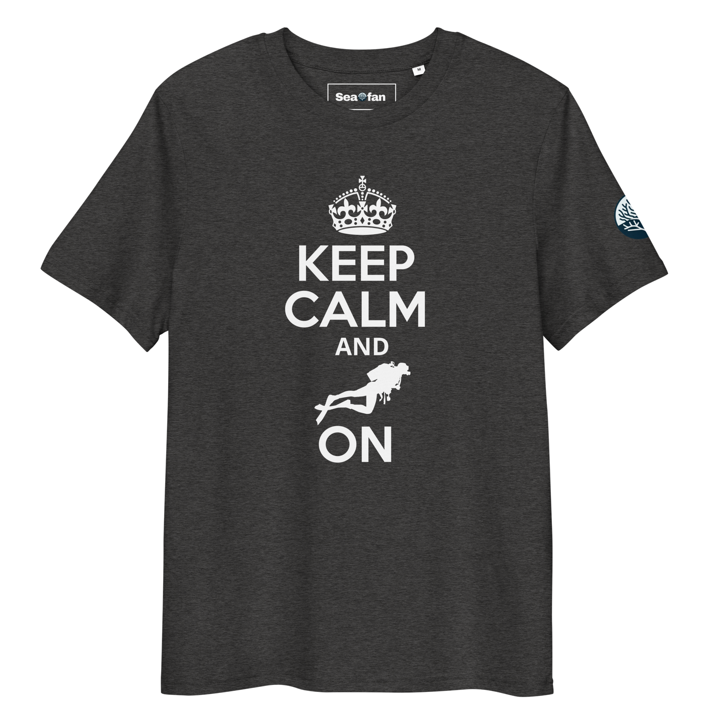 Keep Calm & Dive On - Unisex Scuba Diving T-Shirt