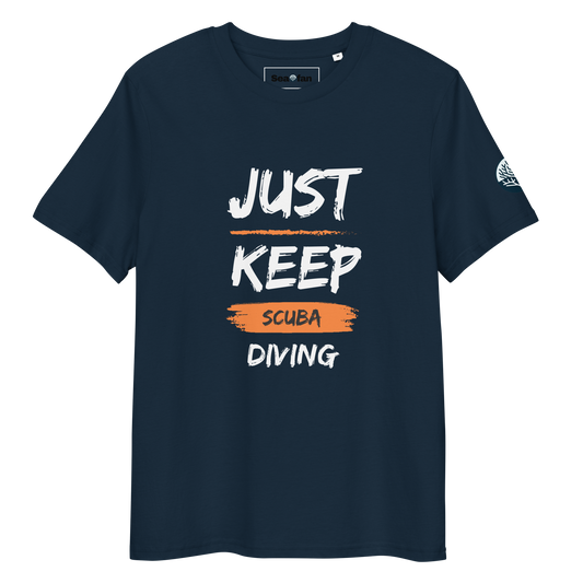 Just Keep Scuba Diving - Unisex Scuba Diving T-Shirt