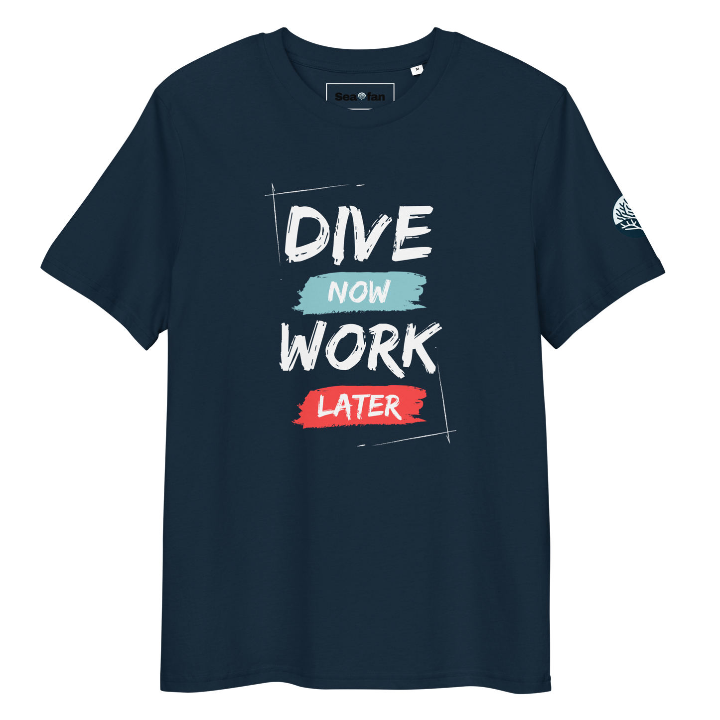 Dive Now, Work Later - Unisex Scuba Diving T-Shirt