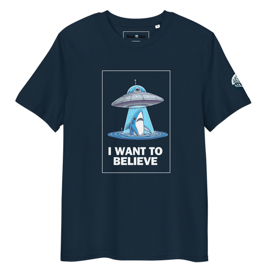 I Want To Believe (Dark) - Unisex Scuba Diving T-Shirt