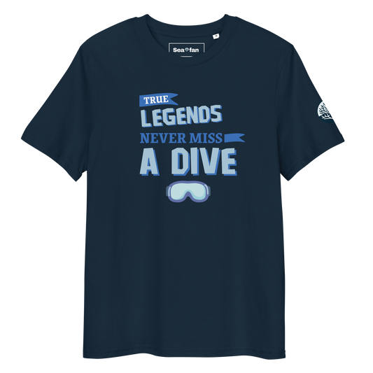 True Legends Don't Miss A Dive - Unisex Scuba Diving T-Shirt