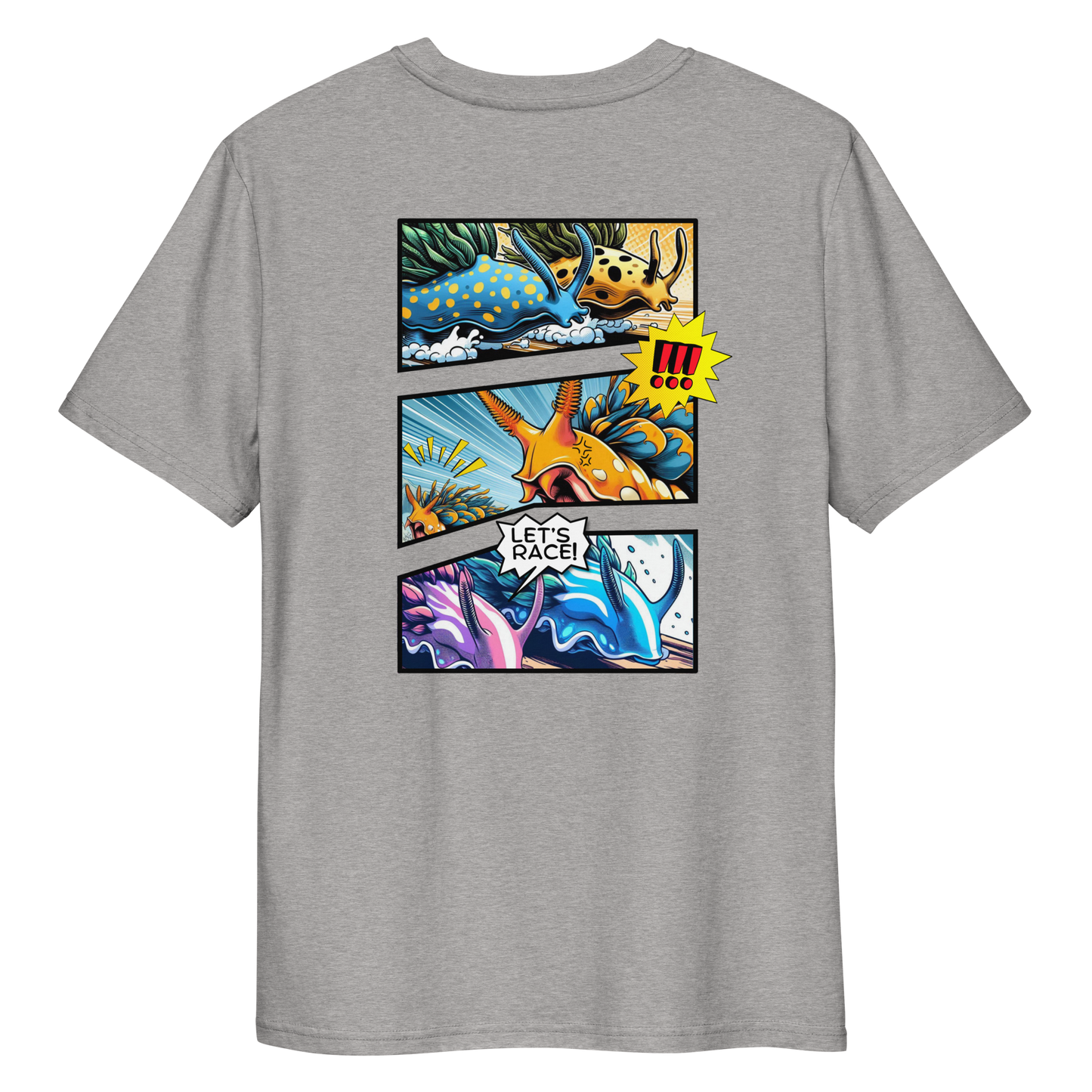 Nudibranch Race - Unisex Scuba Diving T-Shirt