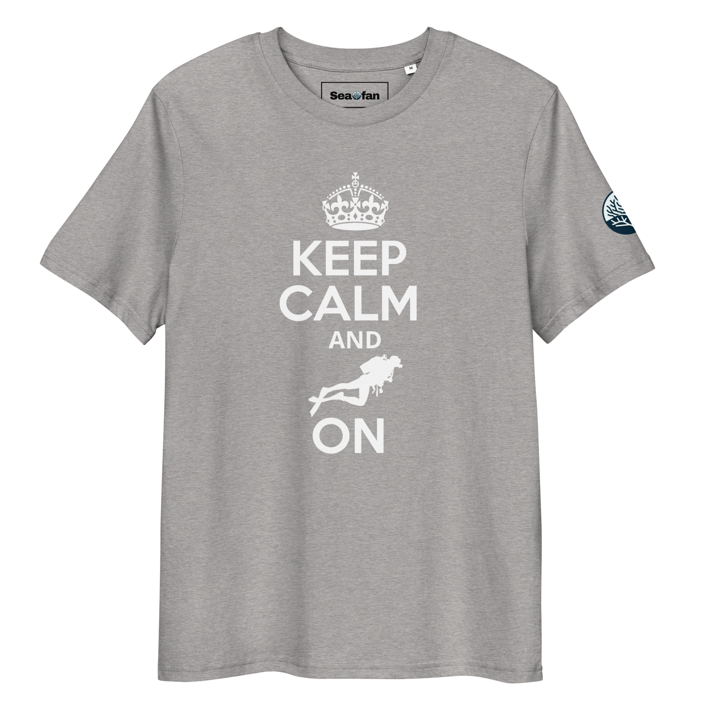 Keep Calm & Dive On - Unisex Scuba Diving T-Shirt