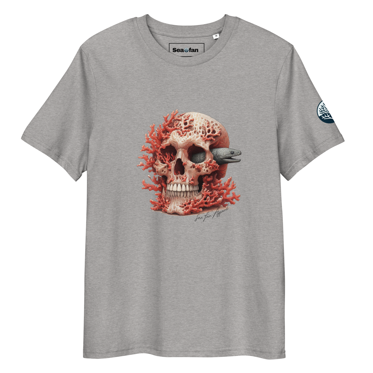 Coral Skull - Unisex Scuba Diving T-Shirt