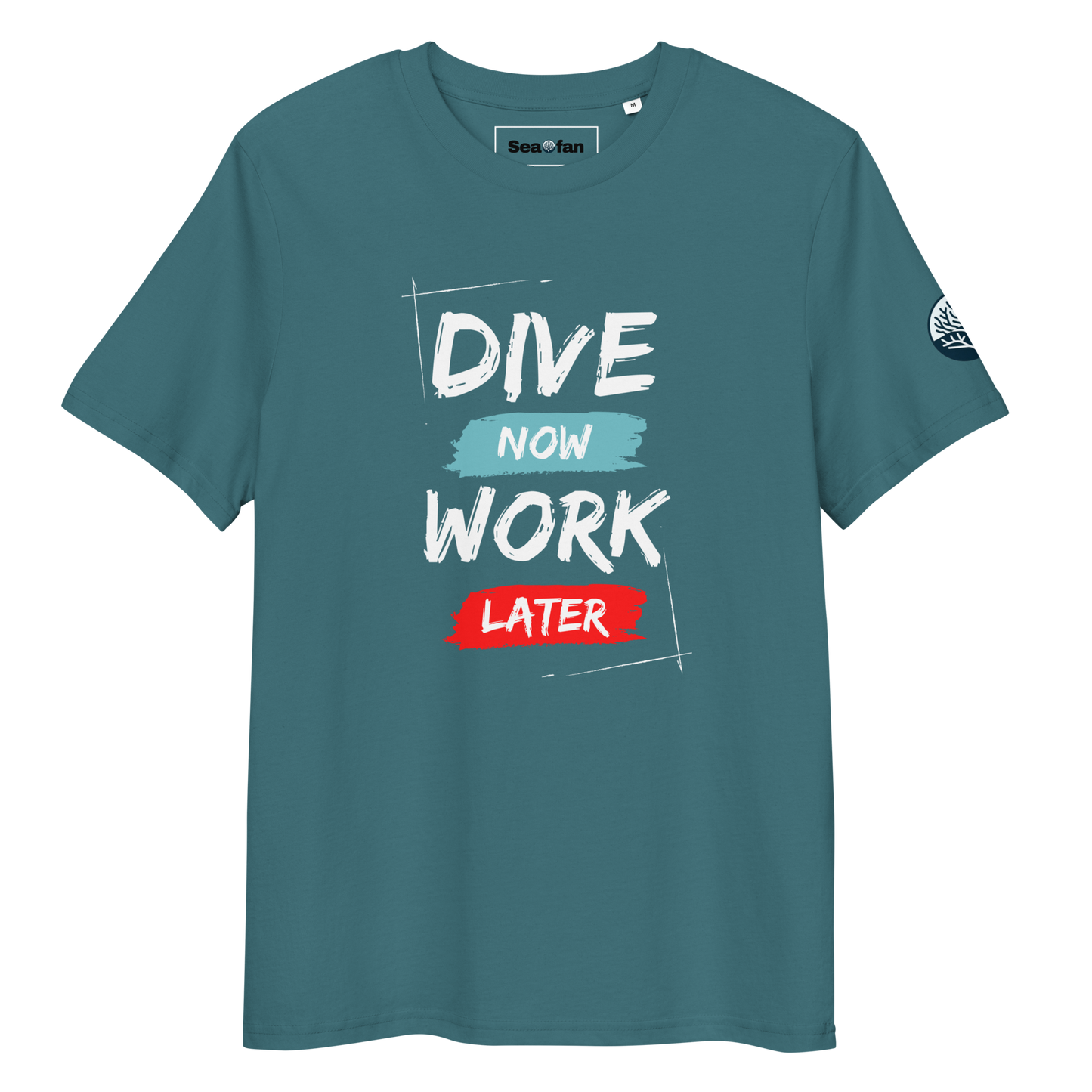 Dive Now, Work Later - Unisex Scuba Diving T-Shirt