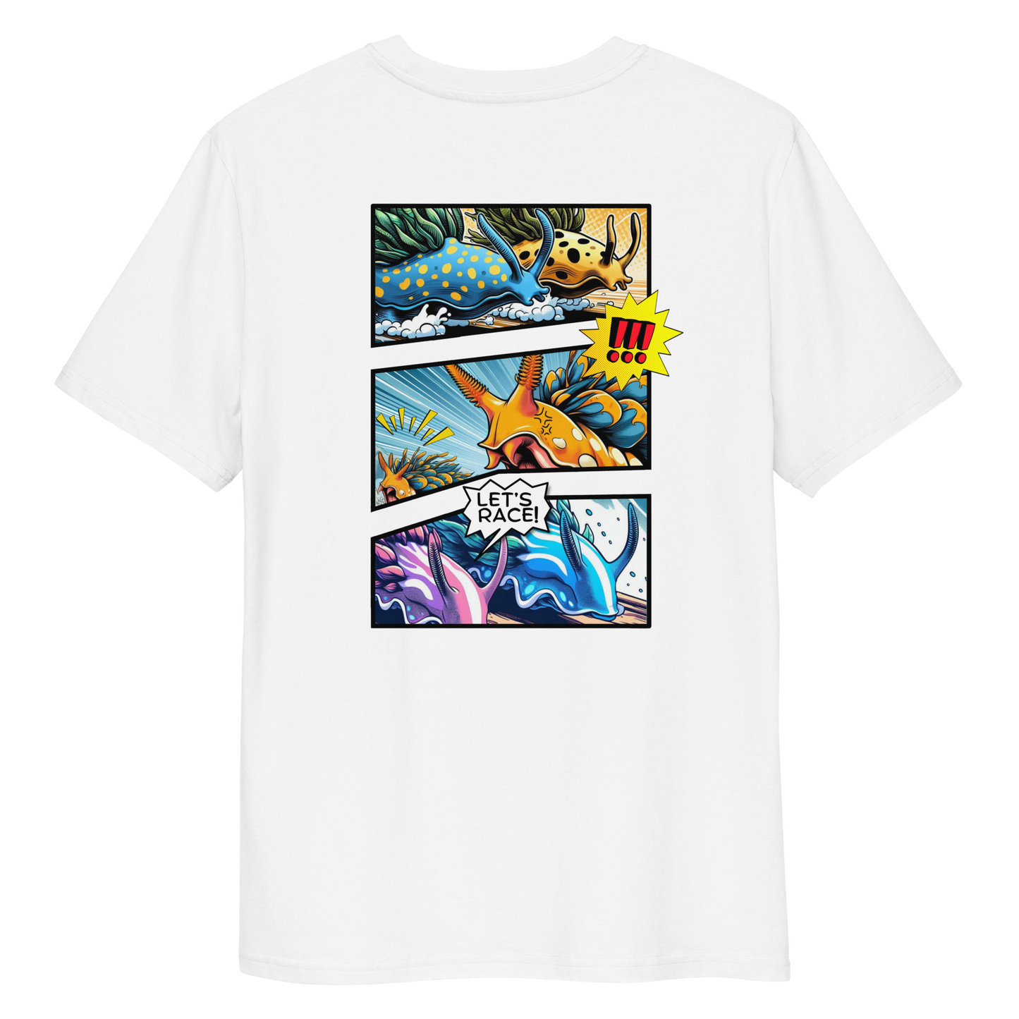 Nudibranch Race - Unisex Scuba Diving T-Shirt