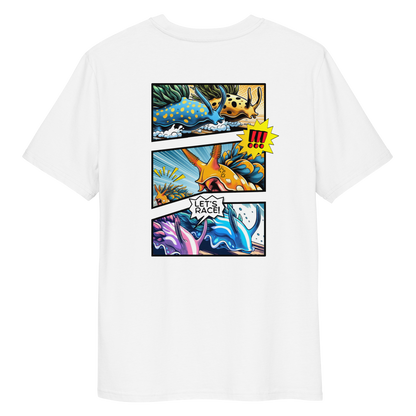 Nudibranch Race - Unisex Scuba Diving T-Shirt