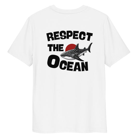 Respect The Ocean (back) - Unisex Scuba Diving T-Shirt