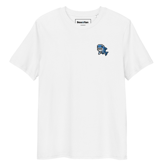 Mad Shark Pixel Art - Unisex Scuba Diving T-Shirt