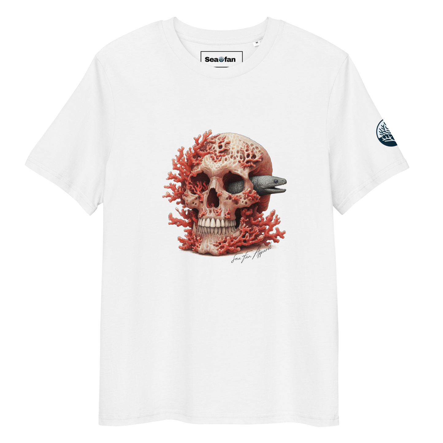 Coral Skull - Unisex Scuba Diving T-Shirt